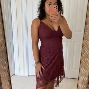 Mauve Lace Dress